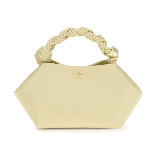 Ganni Bicolor Recycled Leather Handbag