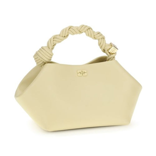 Ganni Bicolor Recycled Leather Handbag