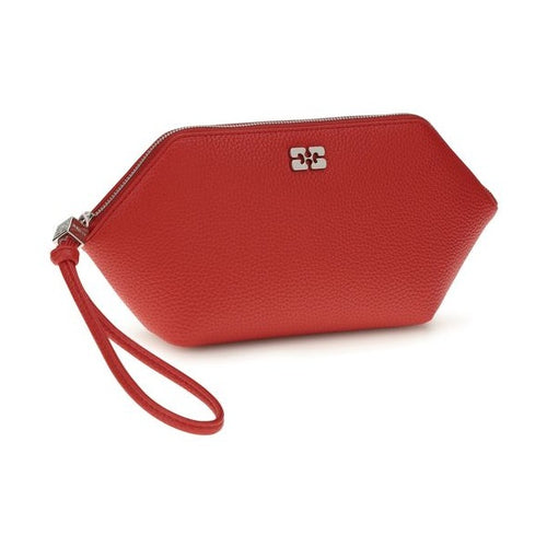 Ganni Multicolor Recycled Leather Clutch Bag