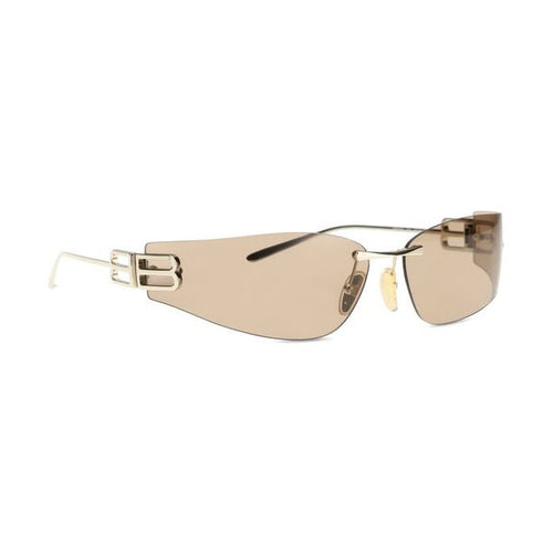 Balenciaga Gold Metal Sunglasses