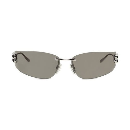 Balenciaga Black Metal Sunglasses