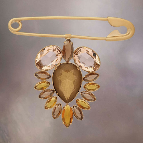 Maison Margiela Bronze Fibres Broch