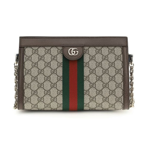 Gucci Brown Fabric Handbag