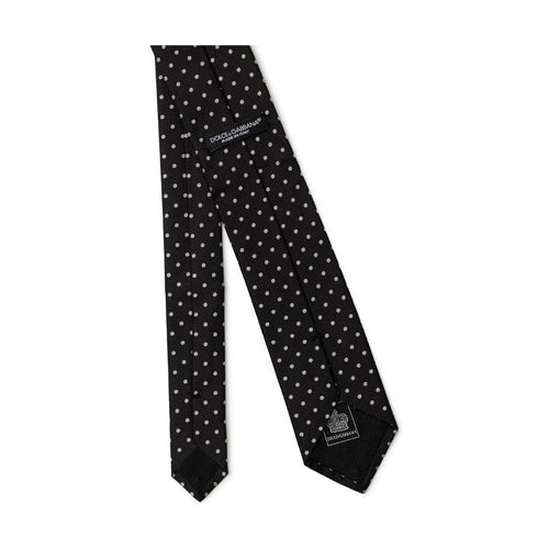 Dolce & Gabbana Black Silk Tie