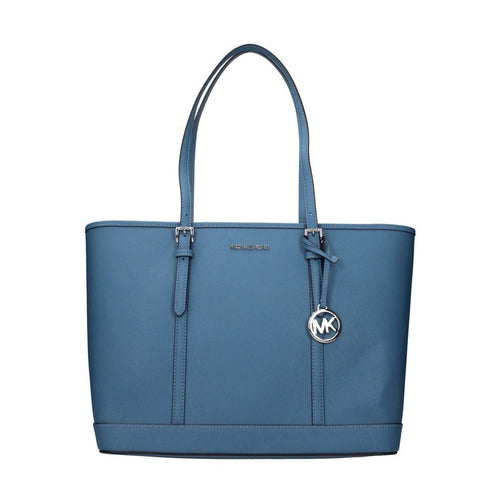 Michael Kors Blue Leather Shoulder Bag