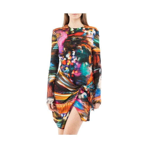 Moschino Multicolor Viscose Casual Dress