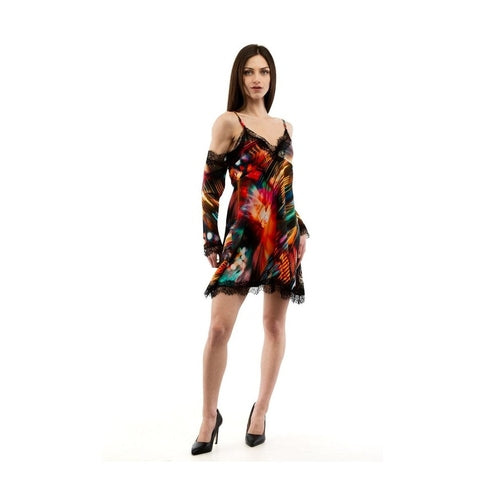 Moschino Multicolor Viscose Casual Dress
