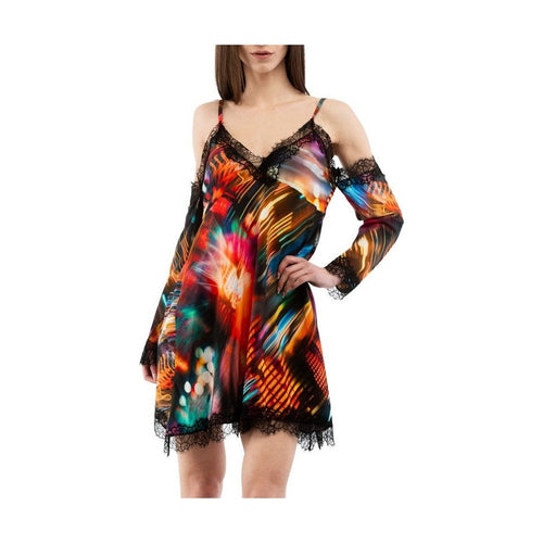 Moschino Multicolor Viscose Casual Dress