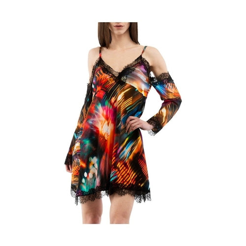 Moschino Multicolor Viscose Casual Dress