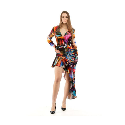 Moschino Multicolor Viscose Casual Dress