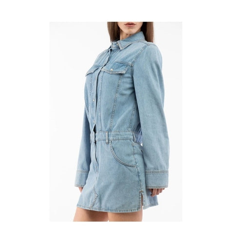 Moschino Multicolor Cotton Casual Dress