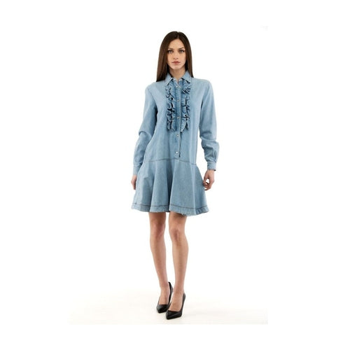 Moschino Multicolor Cotton Casual Dress