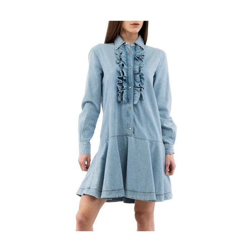 Moschino Multicolor Cotton Casual Dress
