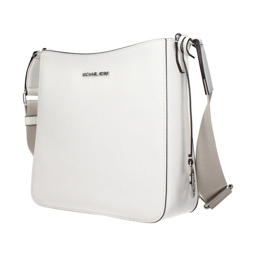 Michael Kors White Leather Shoulder Bag