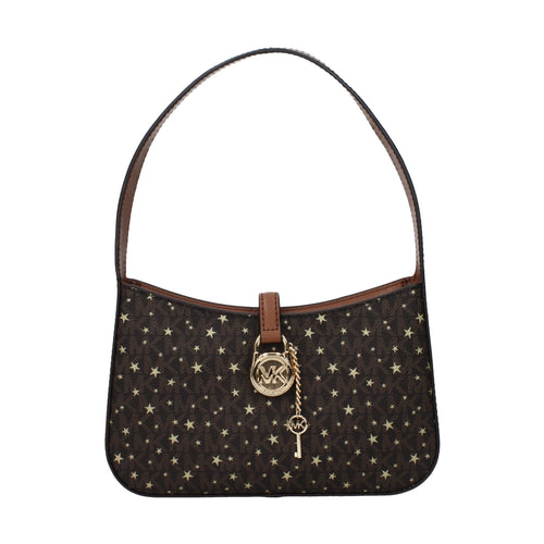 Michael Kors Brown Fabric Handbag