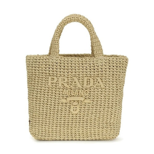 Prada Beige Viscose Handbag