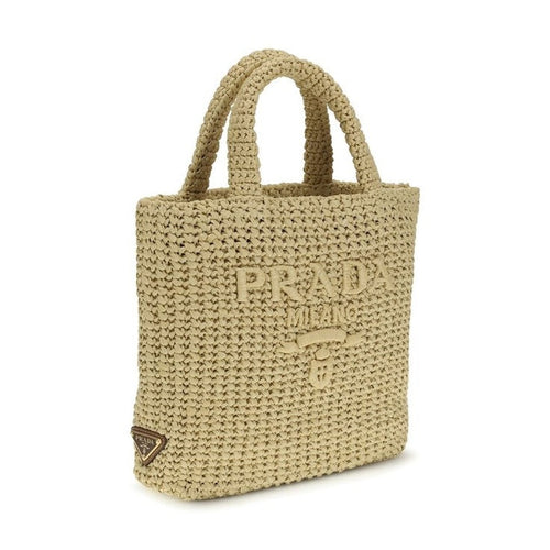 Prada Beige Viscose Handbag