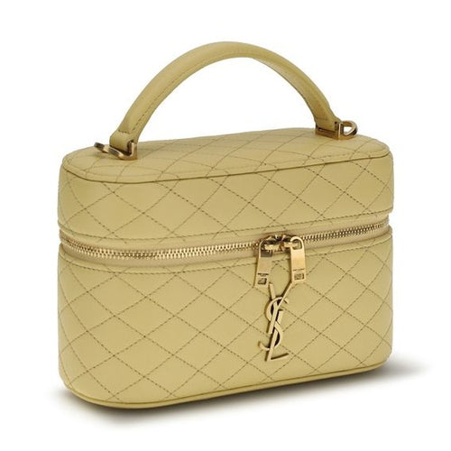 Saint Laurent Bicolor Calf Leather Bos Taurus Shoulder Bag