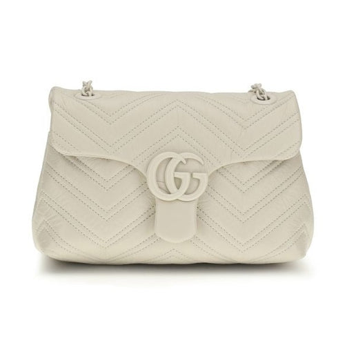 Gucci Beige Calf Leather Bos Taurus Handbag