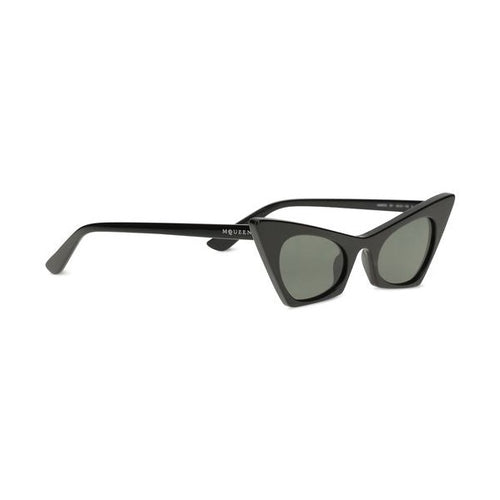 Alexander McQueen Black Plastic Sunglasses