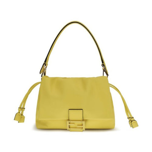 Fendi Bicolor Calf Leather Bos Taurus Shoulder Bag