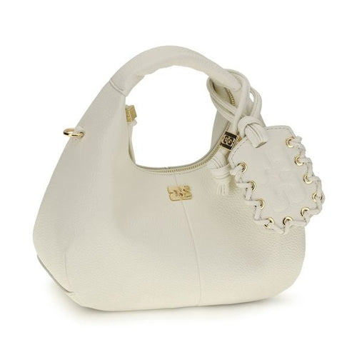 Ganni White Recycled Polyester Shoulder Bag