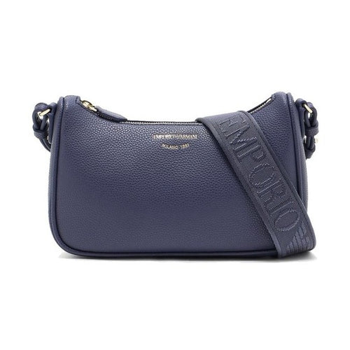 Emporio Armani Blue Polyethylene Shoulder Bag