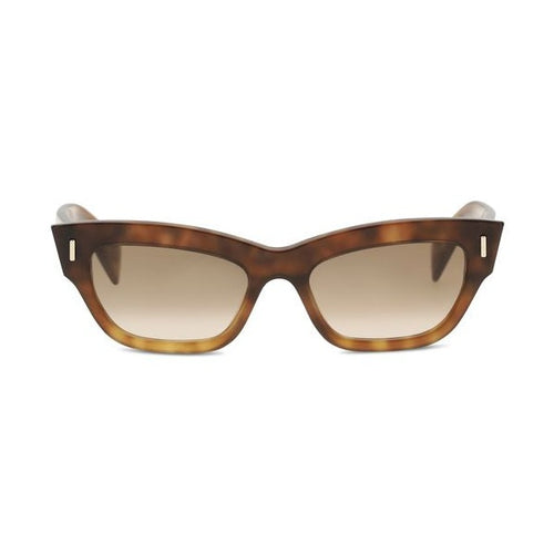 Alexander McQueen Brown Acetate Sunglasses
