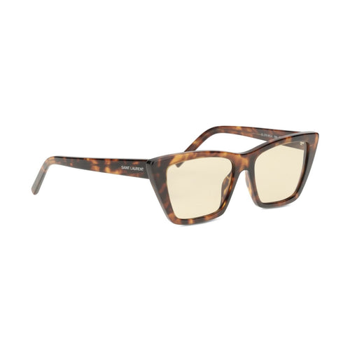 Saint Laurent Beige Acetate Sunglasses