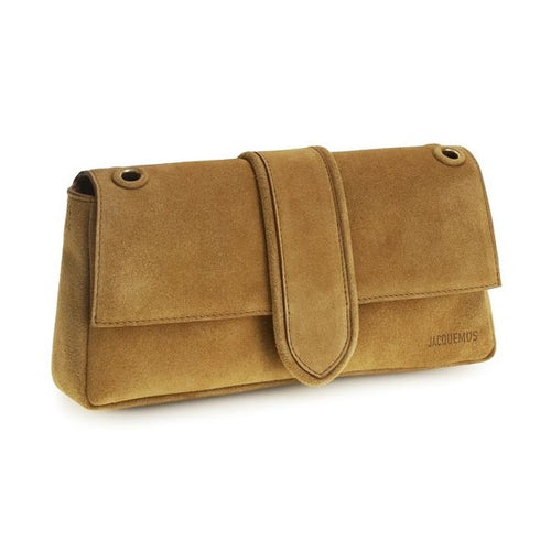 Jacquemus Beige Calf Leather Bos Taurus Shoulder Bag