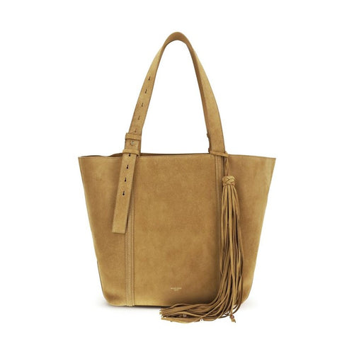 Golden Goose Beige Calf Leather Bos Taurus Shoulder Bag