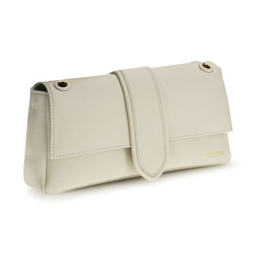 Jacquemus Beige Calf Leather Bos Taurus Shoulder Bag