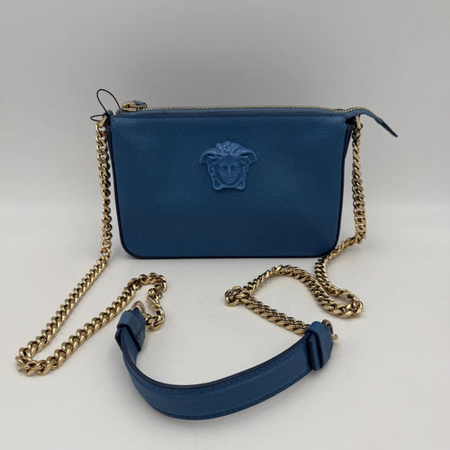 Versace VERSACE LA MEDUSA Leather Shoulder Bag