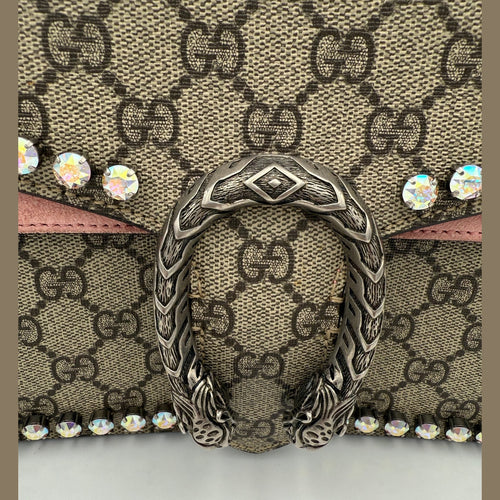 Gucci GUCCI DIONYSUS GG Supreme with Brilliants Handbag