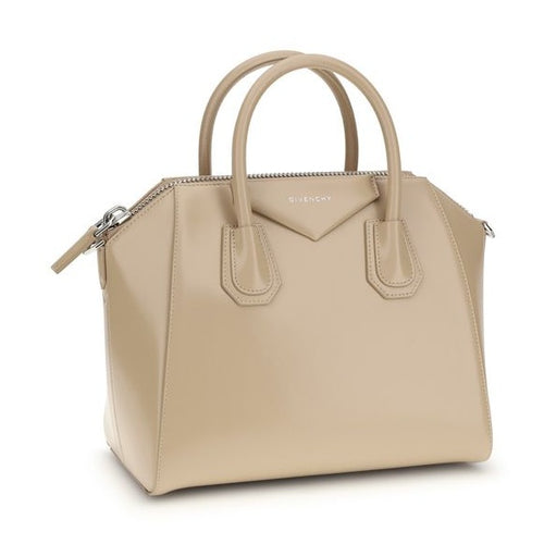 Givenchy Beige Calf Leather Bos Taurus Shoulder Bag