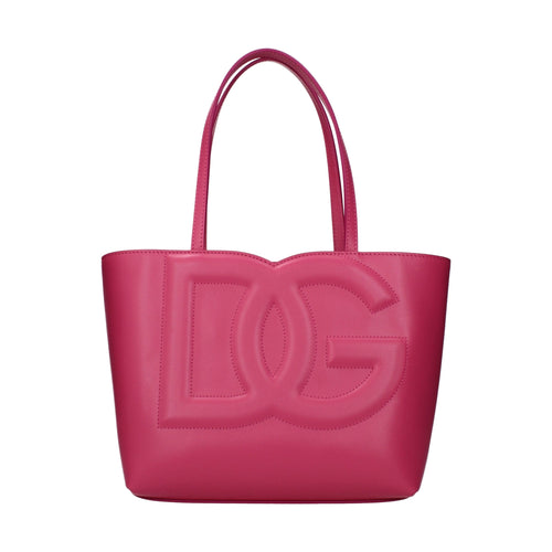 Dolce & Gabbana Pink Leather Handbag