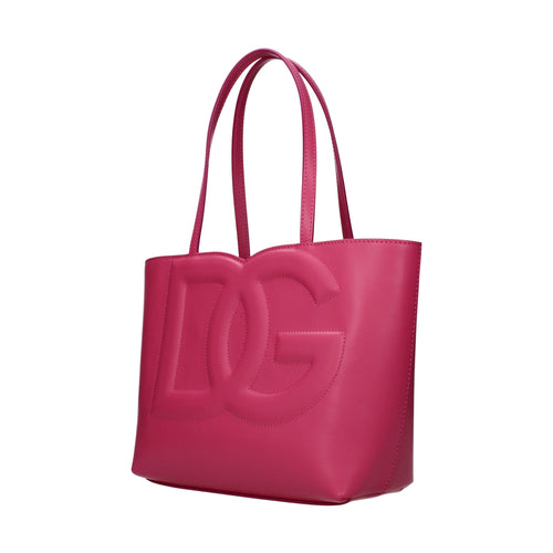 Dolce & Gabbana Pink Leather Handbag