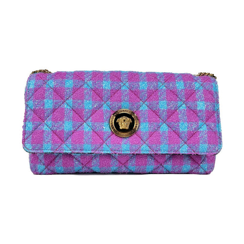 Versace Wool Lurex Medium Shoulder Crossbody Bag