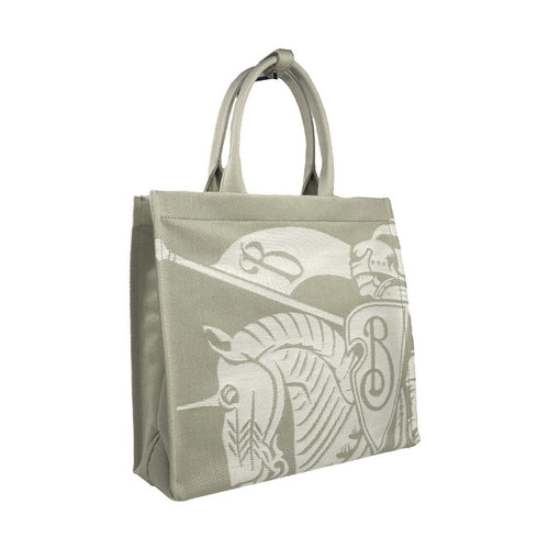 Burberry EKD Canvas Tote Bag With Coin Pouch