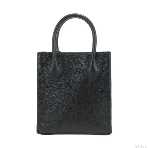 Michael Kors Women'S Leather XS Mercer Crossbody Black Solid