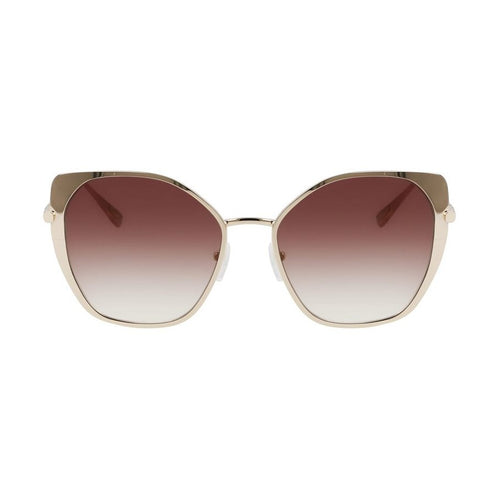 Longchamp Gold Metal Sunglasses