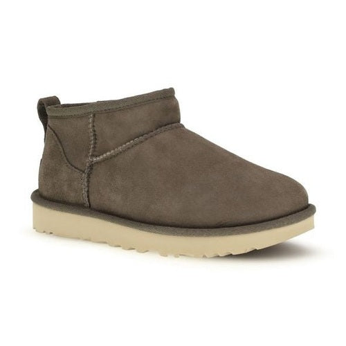 UGG Brown Leather Ankle Boots
