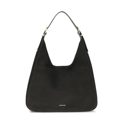 Michael Kors Black Calf Leather Bos Taurus Shoulder Bag