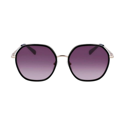 Longchamp Gold Metal Sunglasses