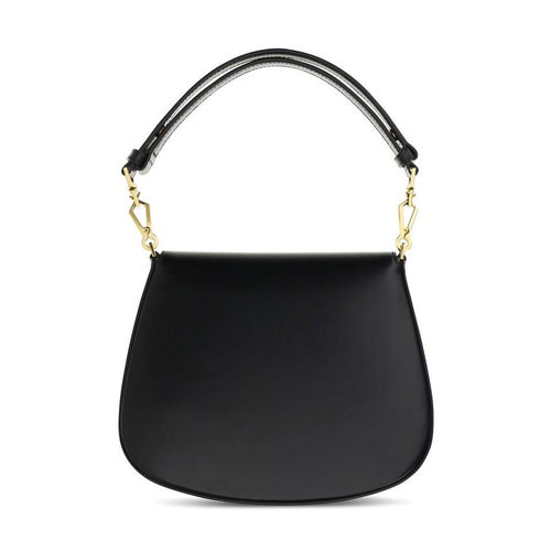 Saint Laurent Black Calf Leather Bos Taurus Handbag