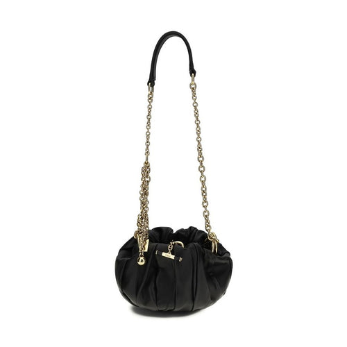 Chloé Black Lamb Ovis Aries Aries Shoulder Bag