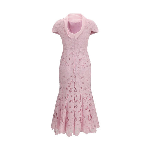 Self-Portrait Multicolor Polyester Cocktail Dress