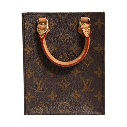 Louis Vuitton Monogram Canvas Petit Sac Plat Bag