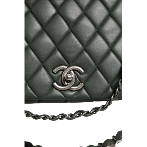 Chanel Quilted Lambskin Leather New Bubble Flap Bag