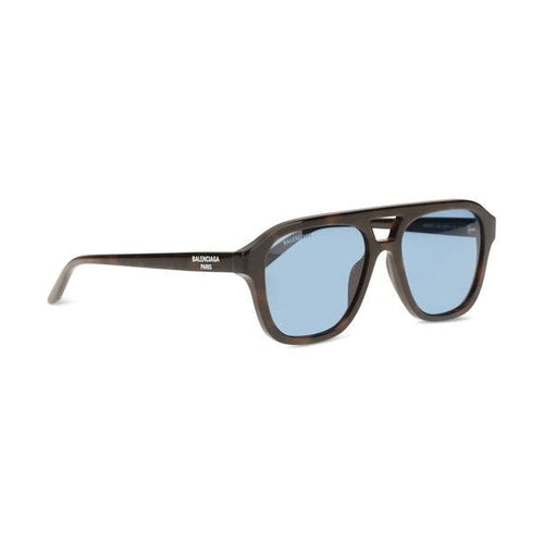 Balenciaga Brown Acetate Sunglasses